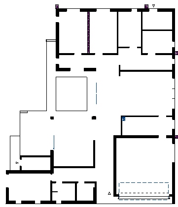 Bungalow 292 Grundriss mit Atrium