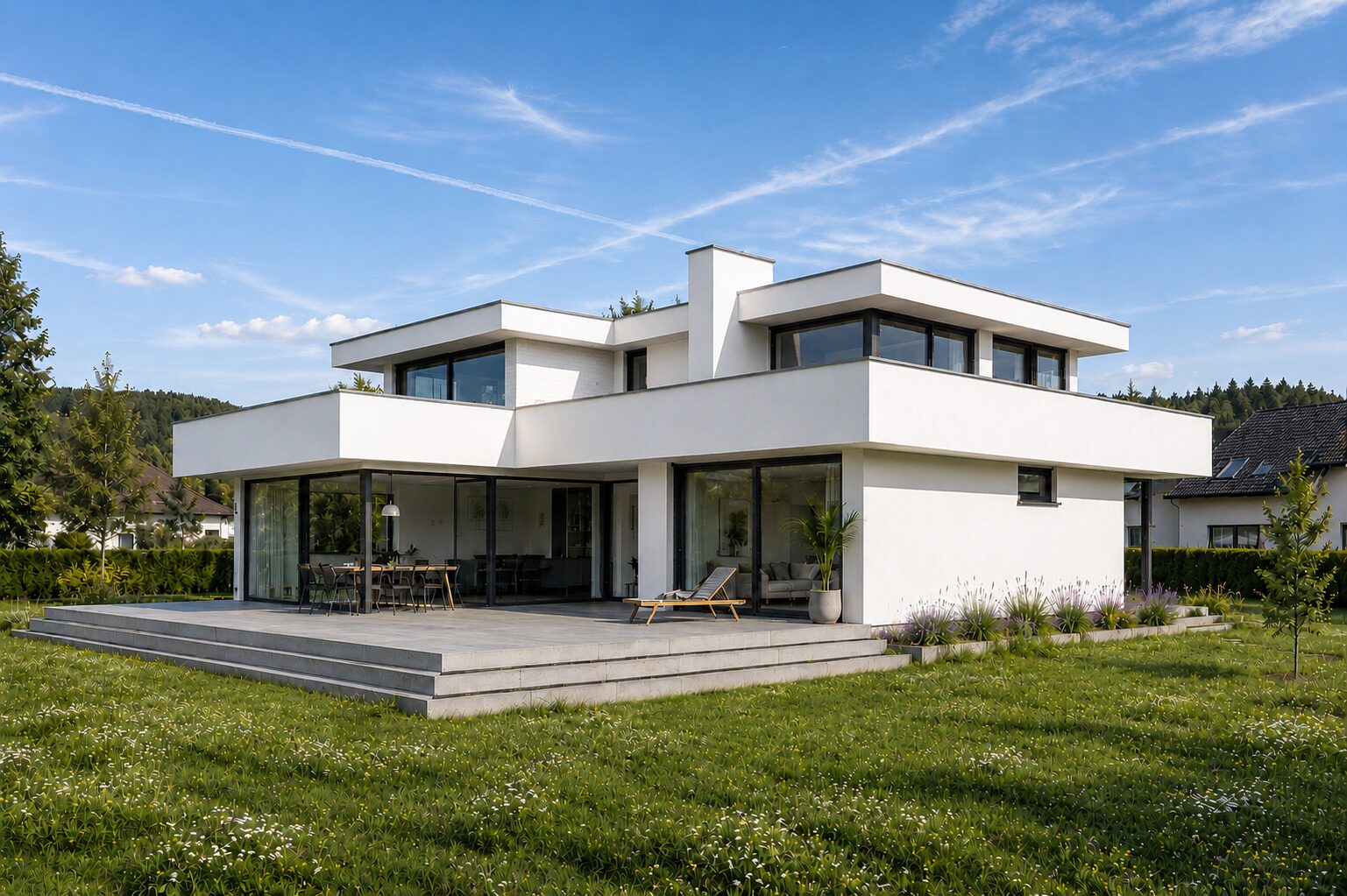Flachdach Wiesbaden 250 m²